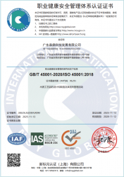 S证书IAS - 广东森鼎科技发展有限公司 